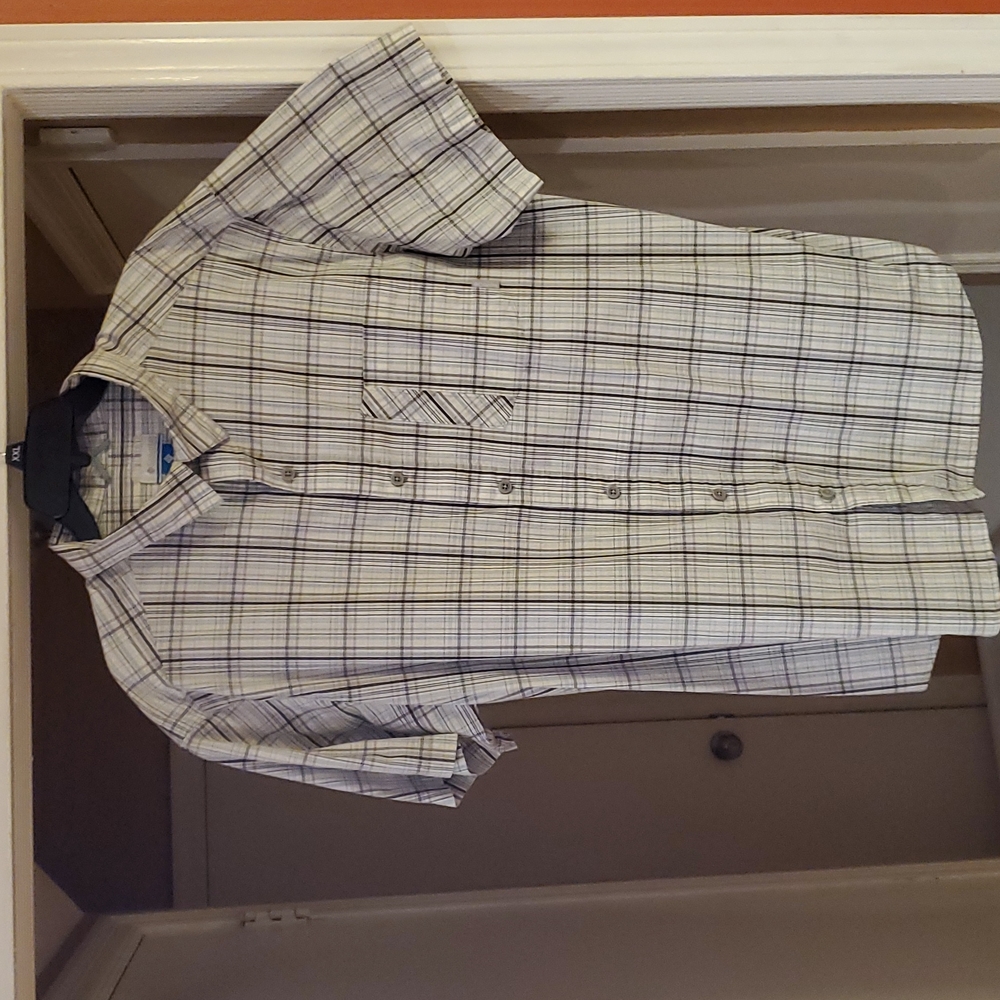Men's Columbia Omni Wick Button-Up XXL